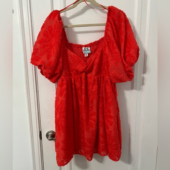 Puff Short Sleeve Mini Dress - Future Collective w Gabriella Karefa-Johnson - Picture 2 of 5